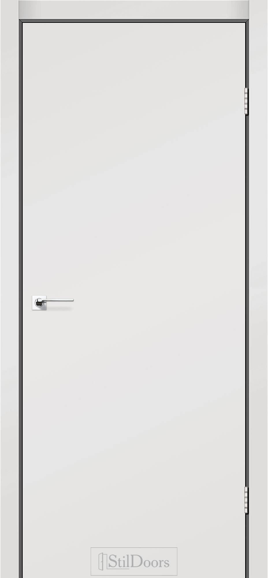 Міжкімнатні двері StilDoors Сімплі лофт білий супермат глухе